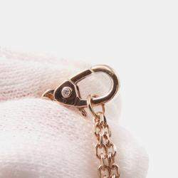 Pre Owned Chanel Eternal Chanel No.5 Necklace 18K Pink Gold