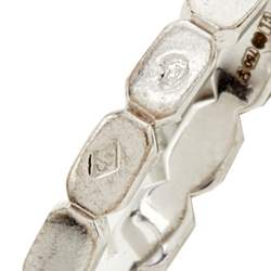 Chanel Premiere 18K White Gold Narrow Band Ring Size 52