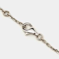  Chanel Camélia Sculpté White Agate Inlay Diamond 18k White Gold Bracelet 