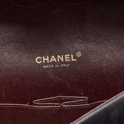 Chanel Black Quilted Lambskin Leather Maxi Classic Double Flap Bag