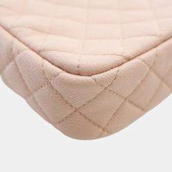 Chanel Pink Quilted Grained Leather Vertical Reissue Camera Shoulder Bags