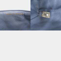 Chanel Blue Quilted Denim Classic Flap Bag
