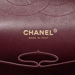 Pre Owned Chanel Black Quilted Leather Jumbo Classic Double Flap Bag
