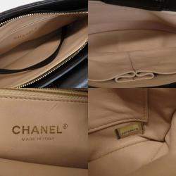 Pre Owned Chanel Navy Caviar Leather Large Filigree Shoulder Bag