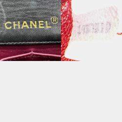 Chanel Black Calf Leather Flap Bag Shoulder Bag