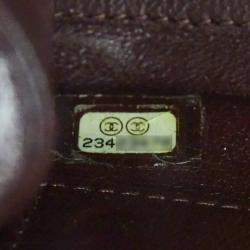 Chanel Bordeaux Chevron Sheepskin Small CC Flap Pocket Camera Bag 