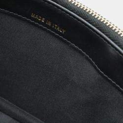 Chanel Navy Blue Canvas  Deauville Wallet On Chain