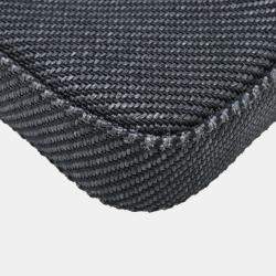Chanel Navy Blue Canvas  Deauville Wallet On Chain