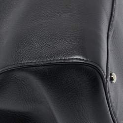 Pre Owned Chanel Black Leather Medium Neo Executive Shopping Tote