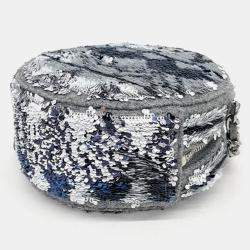 Pre Owned Chanel Multicolor Sequin round mini cross bag