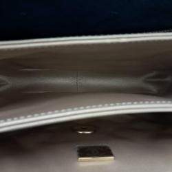 Pre Owned Chanel Black suede Chain Flap Bag  