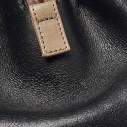 Pre Owned Chanel Black/Beige Quilted Leather Paris Dallas Chic Stitch Bag
