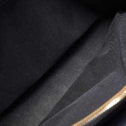 Pre Owned Chanel Black Leather Cerf Shopper Tote