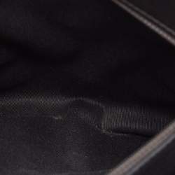 Pre Owned Chanel Black Quilted Aged Leather Reissue East West Tote
