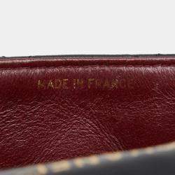 Pre Owned Chanel Black Leather Diana Flap Bag