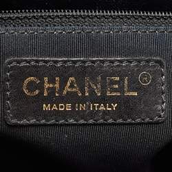 Pre Owned Chanel Black Quilted Leather Medium Pagoda Flap Bag