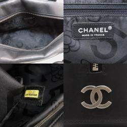 Chanel Black Lambskin Mademoiselle Ligne Bowler Satchel Bag