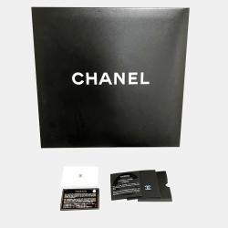 Chanel White Quilted Lambskin Medium Chocolate Bar CC Camera Bag 