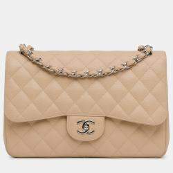 Chanel Jumbo Classic Caviar Double Flap Bag