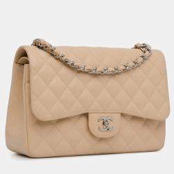 Chanel Jumbo Classic Caviar Double Flap Bag