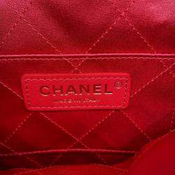 Chanel Black Quilted Lambskin Small Diamond Chain Crossbody Bag 