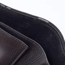  Chanel Black Leather Timeless CC Flap Trifold Wallet