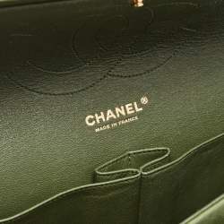 Chanel Tricolor Quilted Leather Jumbo Classic Double Flap Bag