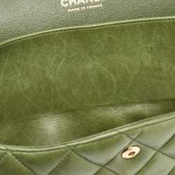 Chanel Tricolor Quilted Leather Jumbo Classic Double Flap Bag