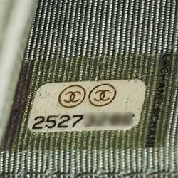 Chanel Light Green Quilted Leather CC Wallet on Chain