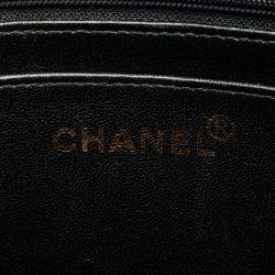 Chanel Black Quilted Caviar Jumbo Classic Single Flap Shoulder Bag