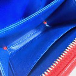 Pre Owned Chanel Multicolor Leather CC Filigree Vanity Case Shoulder Bags