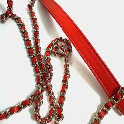 Pre Owned Chanel Multicolor Leather CC Filigree Vanity Case Shoulder Bags