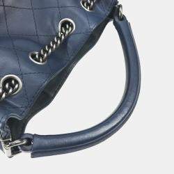 Chanel Blue Leather Urban Luxury Backpack