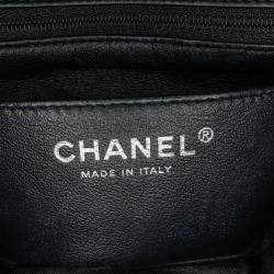 Pre Owned Chanel Mini Rectangular Classic Chevron Patent Single Flap Bag