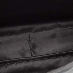 Pre Owned Chanel Black Quilted Caviar Leather GST Shopper Tote