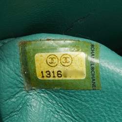 Chanel Light Green Jersey Classic 227 Reissue 2.55 Flap Bag