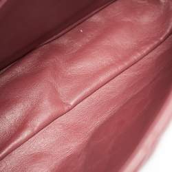 Pre Owned Chanel Pink Quilted Leather Jumbo Classic Single Flap Bag