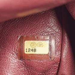 Pre Owned Chanel Pink Quilted Leather Jumbo Classic Single Flap Bag