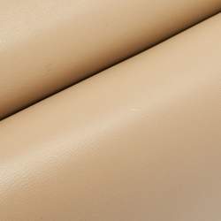 Pre Owned Chanel Cream Quilted Patent Leather Jumbo Classic Double Flap Bag