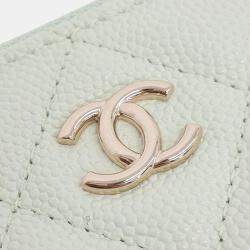 Pre Owned Chanel Caviar Large Clutch