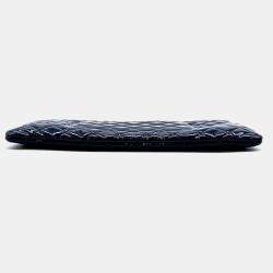 Pre Owned Chanel patent large clutch