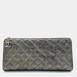 Chanel Metallic Clutch