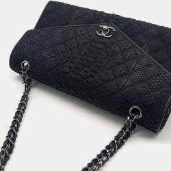 Pre Owned Chanel Python Chain Shoulder Bag