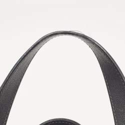 Chanel Black Quilted Caviar Leather Straight Lines Tote