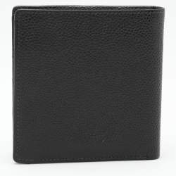 Pre Owned Chanel Black Caviar Leather Bifold Wallet