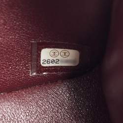 Pre Owned Chanel Black Quilted CaviarLeather Medium Classic Double Flap Bag