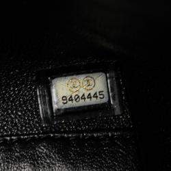 Chanel Black Lambskin Kelly Top Handle