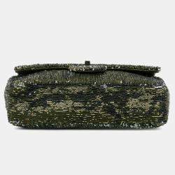 مملوكة مسبقًا Chanel Paris-Cuba Medium Sequin Coco Cuba Flap