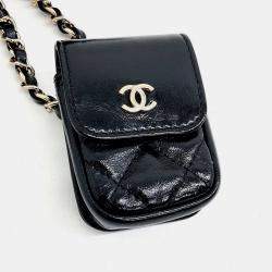 Chanel patent backpack