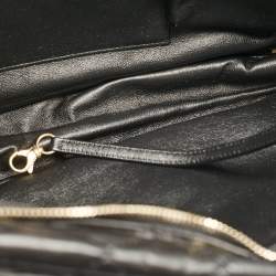 Pre Owned Chanel Black Quilted Aged Leather Large Reissue Camera Shoulder Bag